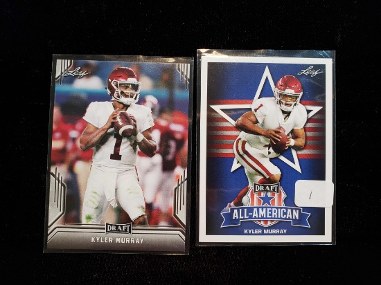 Kyler Murray Rookie Card Lot Oklahoma Sooners Nfl #1 Pick