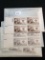 Postage Stamp Collection Of Mint Plate Blocks (10)
