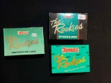 Lot Of 3 Vintage Donruss Rookies Boxed Sets