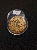 Western Style Brothel Token In Air Tite Acrylic Case