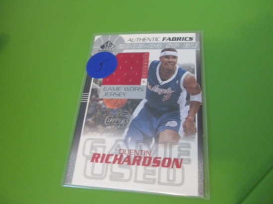 Quentin Richardson Jersey Card