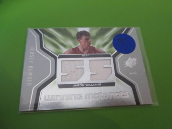 Jason Williams Jersey Card White Chocolate