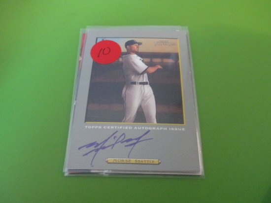 Mike Morse Signiture Card