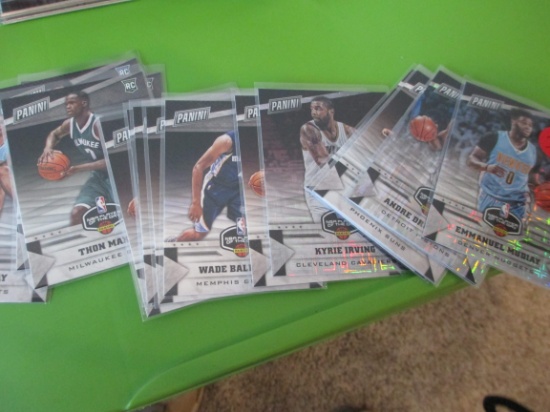 Lot Of 18 Panini Basketball Cards