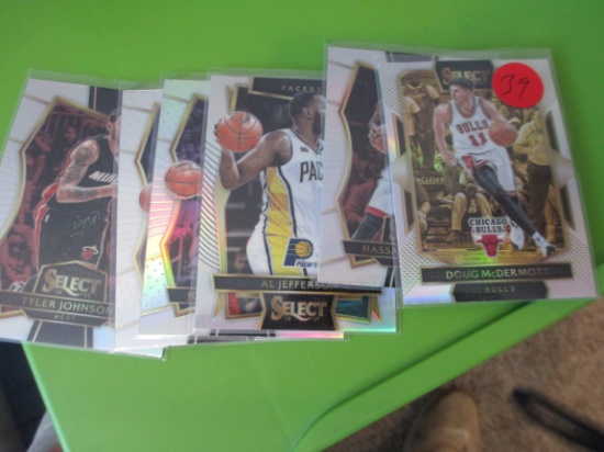 Lot Of 6 Select Basketball Cards