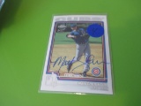 Matt Creighton Signiture Card Topps Chrome Autograph