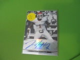 Tony Jefferson Signiture Card And Numbered 51/99