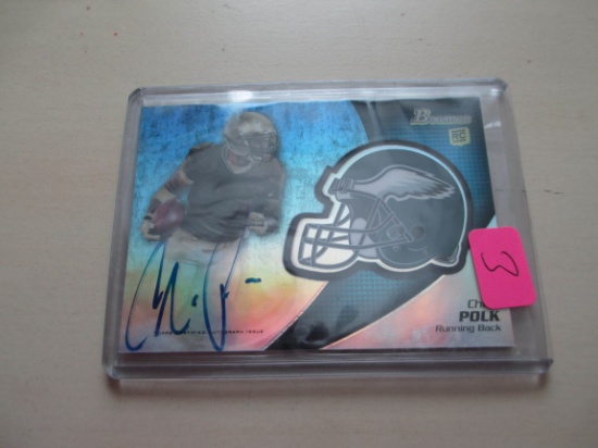 Chris Polk Signiture Card