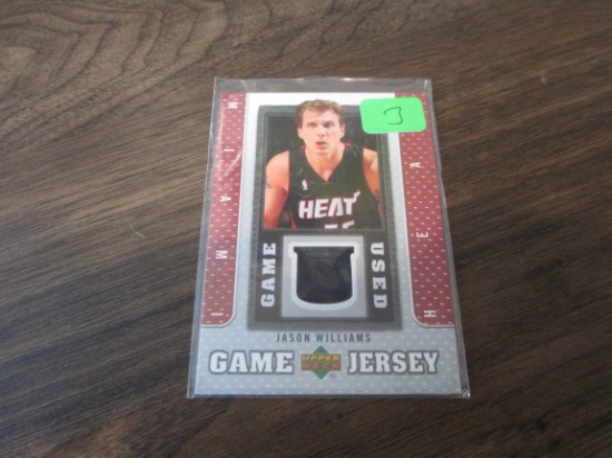 Jason Williams Jersey Card