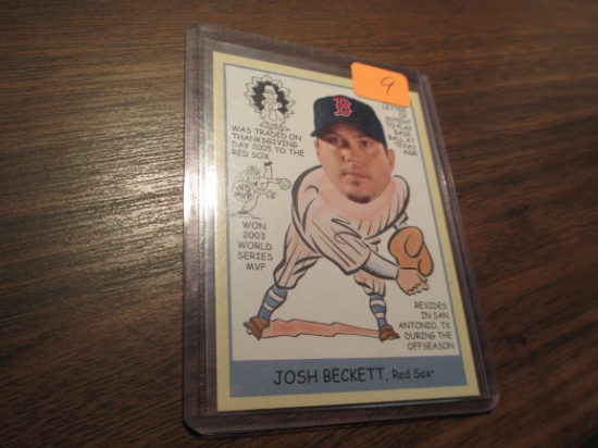 Josh Beckett Boston Card