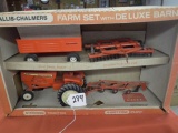 A-C 4PC. FARM SET W/ DELUXE BARN