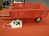 ORANGE HAY WAGON