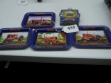 (4) A-C TIP TRAYS AND COASTERS