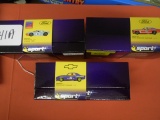 (3) SLOT CARS BY SCALEXTRIC SPORT NIB