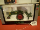 OLIVER 66 TRACTOR W/ SPRING TOOTH HARROW