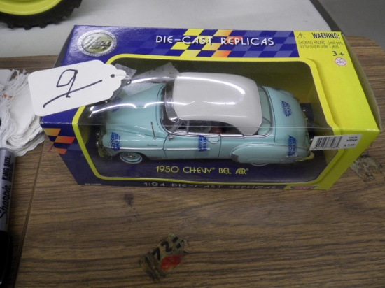 1950 CHEVY BEL AIR MINT COLOR 1/24 SCALE