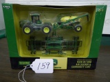 JD 9320 W/ 1890 AIRSEEDER AND COMMODITY CART