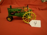 JOHN DEERE MODEL A TRACTOR  W/ STEEL WHEELS