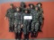 7 DOLLS 1996 HASBRO DRESSED CAMO