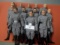 12 DOLLS 1996 HASBRO DRESSED IN GRAY SUITS