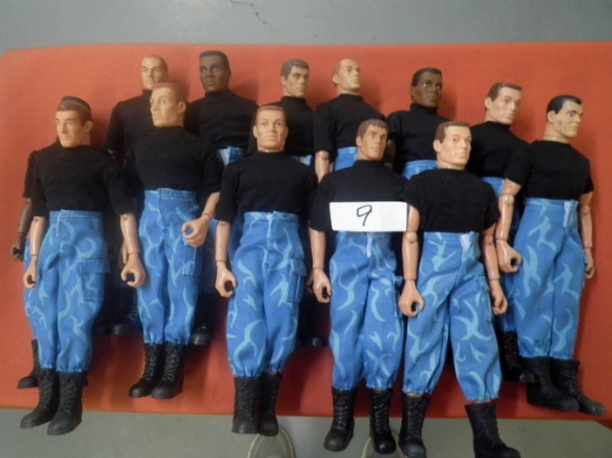 13 DOLLS  1996 HASBRO WITH 21ST CENTURY CLOTHES