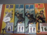 4 EMPTY GI JOE BOXES