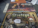 2 STRATEGO GAMES 1-LORD OF RINGS