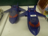 2 AIRPLANES 1994 TOY BIZ BY MARVEL ENTERTAINMENT