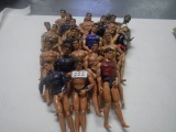 22 UN CLOTHE MATTLE DOLLS IN 1990'S