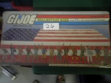 G I JOE COLLECTORS CASE W/ 24 G.I. JOE FIGURES