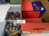 7 EMPTY BOXES FOR BLOKS 1 HAS MISC ITEMS