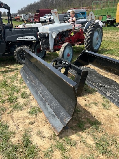 Skid Loader Snow Scraper