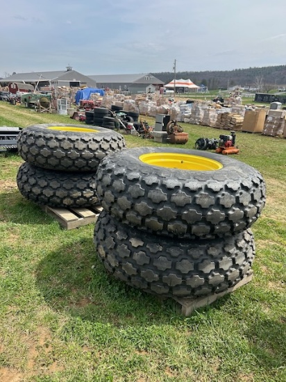 (x4) Tires - 18.4/26 10 Lug