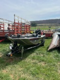 Boat with Trailer - with title