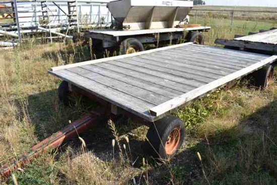 (Located in Mendota, IL) Trailer, Wood Deck, 12' L