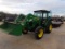 JD 5225 W/ 542 LOADER, C/A, MFWD, 696 HRS, SN: 322092