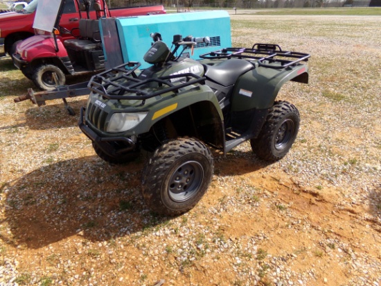 ARCTIC CAT 4 WHEELER 650, 4WD, 307 MILES, (MDWFP)