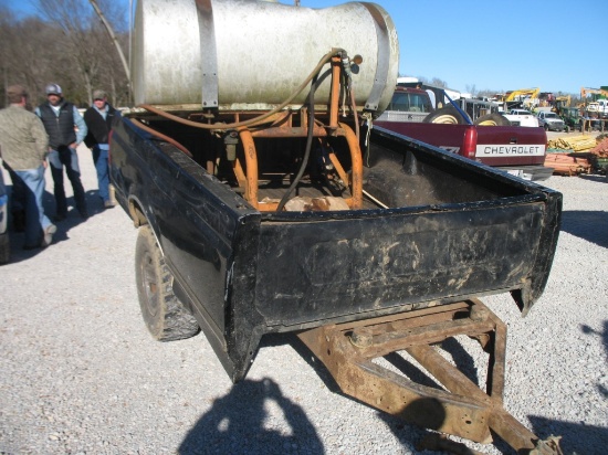 1/2 Ton Trailer & Spray Tank