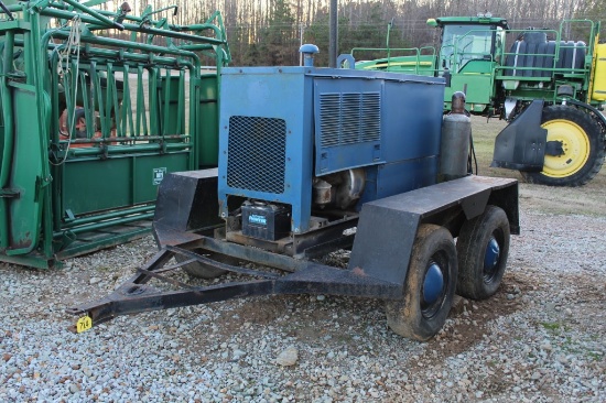 Welder on Trailer