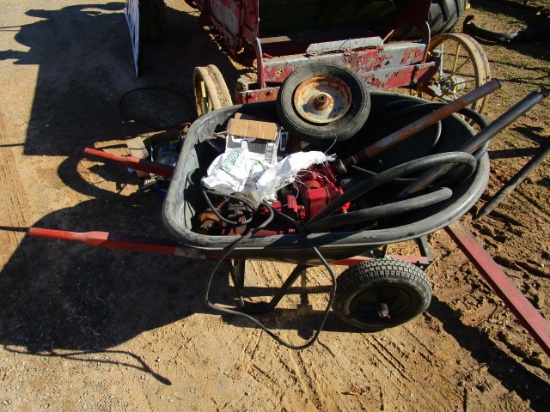 WHEEL BARROW W/ FUEL PUMPS