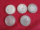 (5) SILVER DOLLARS