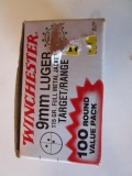 100 RDS OF WINCHESTER 9MM