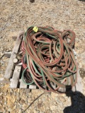 PALLET OF OXYGEN & ACCETALYNE HOSES & GAUGES