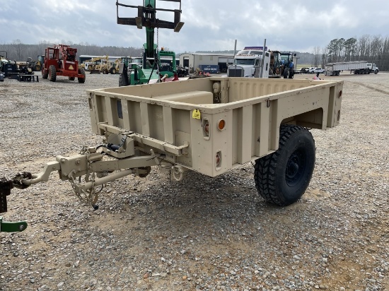 8' Pintle Hitch Army Trailer