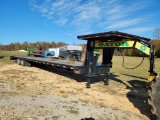 2019 Gator 45' Gooseneck Flatbed Trailer