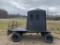 Maverick 2 Person Hunting Blind Mounted on Trailer