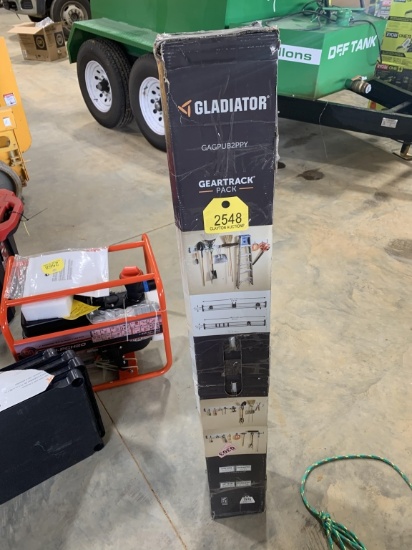 Gladiator Gear Track Storage System