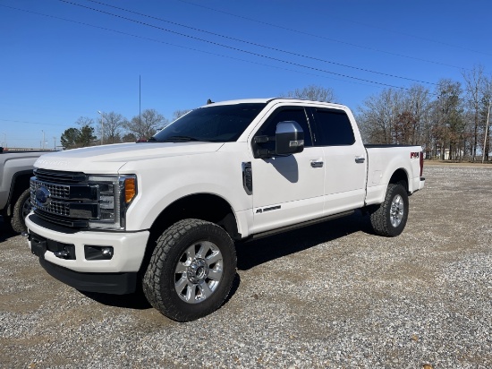 2019 Ford F250 Platinum