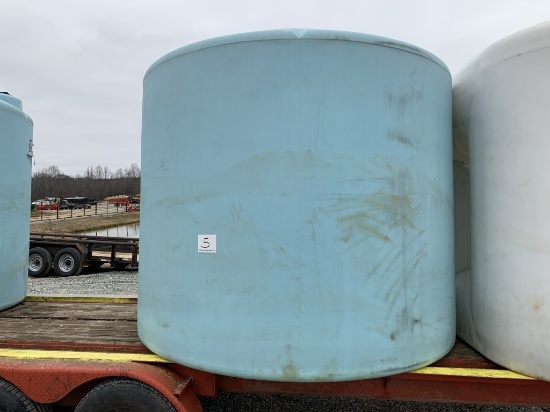 2500 Gallon Poly Tank - Water