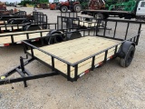 2022 Piggyback 12' Utility Trailer w/ Gate